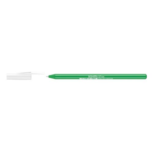 Golyóstoll ICO Signetta 0,7 vonalkóddal zöld