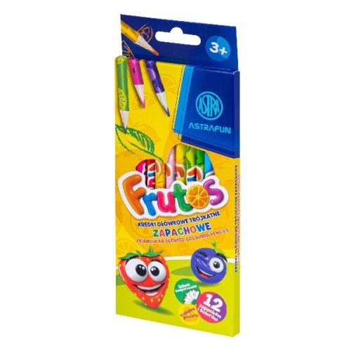 Színes ceruza ASTRA FUN Frutos háromszögletű 12 színű