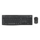 Billentyűzet + egér vezeték nélküli LOGITECH MK295 Silent HUN 2,4 Ghz grafitszürke