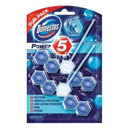 Toalett öblítő DOMESTOS Power5 Ocean 2x55 g