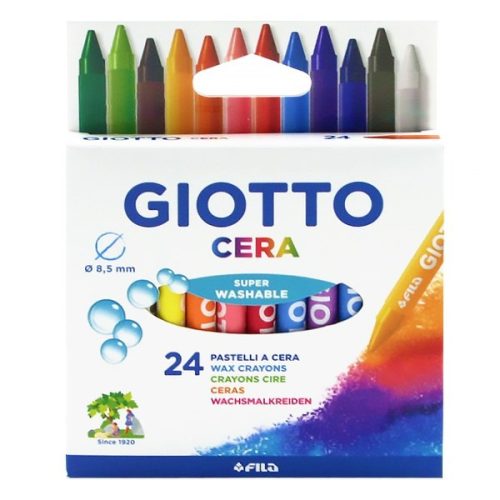 Zsírkréta GIOTTO cera 24db-os készlet