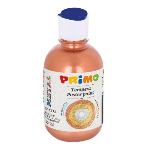 Tempera PRIMO 300 ml metál barna