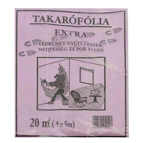 Takarófólia extra 4x5 m 20nm