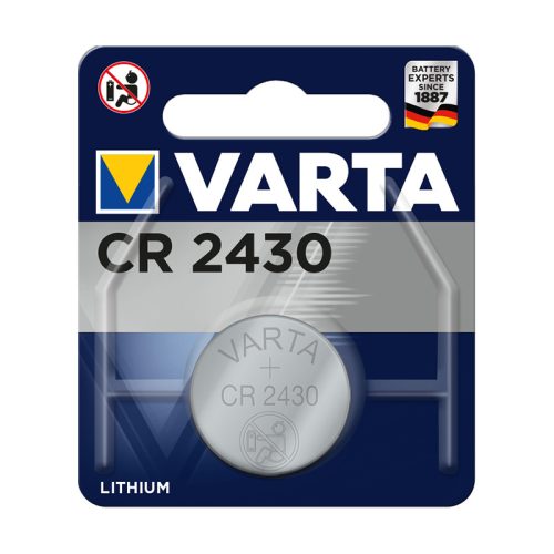 Elem gomb VARTA CR2430 1-es