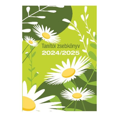 Tanítói zsebkönyv REALSYSTEM papírborító A/5 heti kert 2023-2024