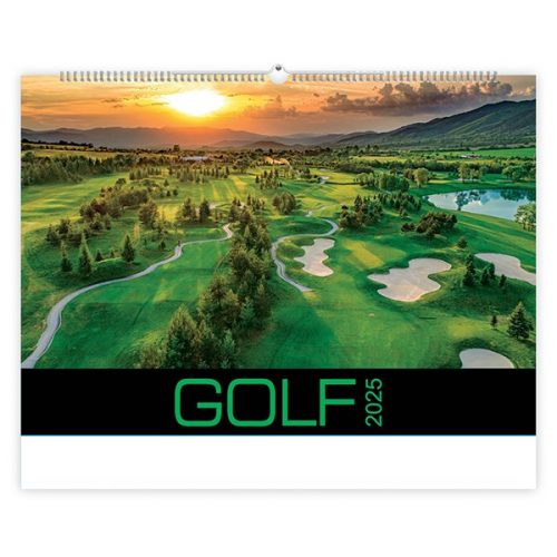 Falinaptár TOPTIMER T092 485x340mm fekvő Golf 2024.