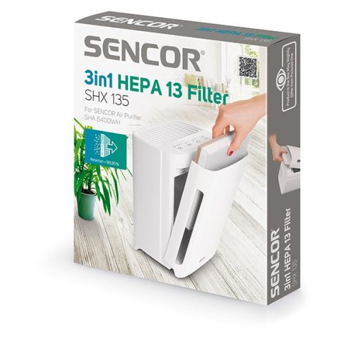 Szűrő légtisztítóhoz SENCOR SHX 135 HEPA 13 filter