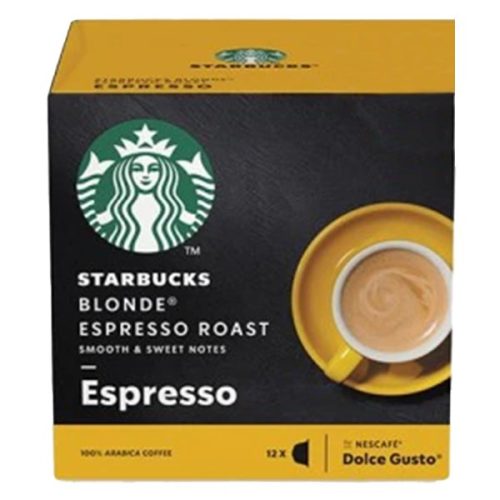 Kávékapszula STARBUCKS by Nescafé Dolce Gusto Espresso Blonde Roast 12 kapszula/doboz