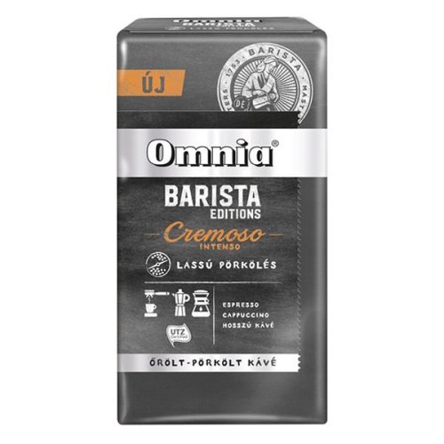 Kávé őrölt DOUWE EGBERTS Omnia Barista Editions Cremoso Intenzo 225g