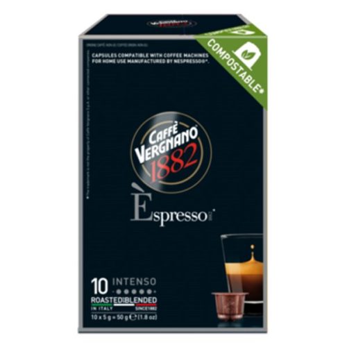 Kávékapszula CAFFÉ VERGNANO Nespresso Intenso 10 kapszula/doboz