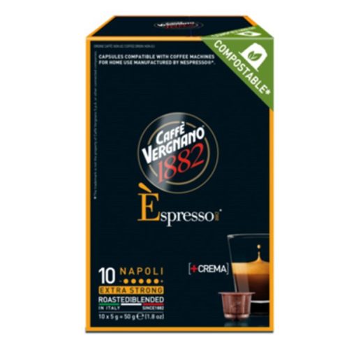 Kávékapszula CAFFÉ VERGNANO Nespresso Napoli 10 kapszula/doboz