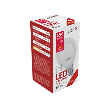 Avide IZZÓ LED ABMG14EW-6W