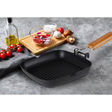 Bergner GRILL SERPENYŐ 24CM BG-34250-BK