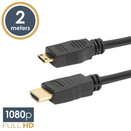 Delight HDMI - HDMI MINI KÁBEL -2M- HIGH PERFORMANCE 20318