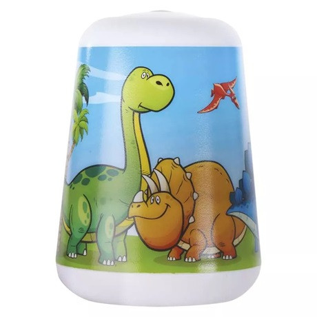 Emos LED ÉJJELI LÁMPA GYEREKEKNEK DINO, 3× AAA P3380