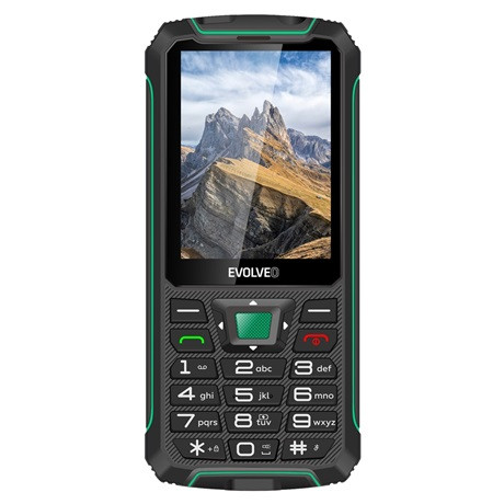 Evolveo MOBILTELEFON STRONGPHONE W4  BLACK/GREEN