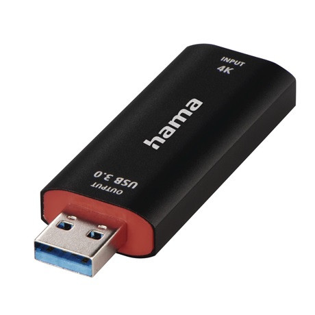 Hama VIDEO RÖGZÍTŐ ADAPTER, USB - HDMI, 4K 74257