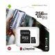 Kingston MICRO SD KÁRTYA + ADAPTER SDCS2/256GB