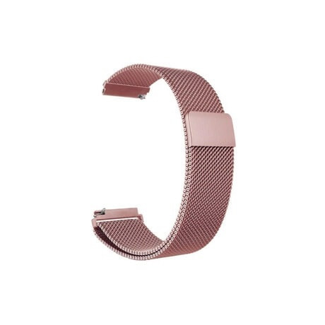 Mybandz MILÁNÓI MÁGNESES FÉM ÓRASZÍJ / "PINK/ROSE" / 20MM 20SKU621