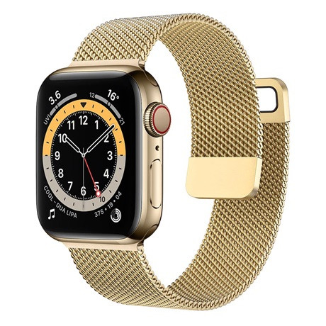 Mybandz APPLE WATCH MILÁNÓI FÉM ÓRASZÍJ/ARANY/ 38/40/41 mm APW381401