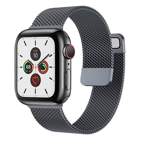 Mybandz APPLE WATCH MILÁNÓI FÉM ÓRASZÍJ/SÖTÉTSZÜRKE/ 38/40/41 mm mm APW381424