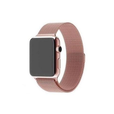 Mybandz APPLE WATCH UTÁNGYÁRTOTT MILÁNÓI FÉM ÓRASZÍJ /PINK-ARANY/ 38/40 MM APW381562