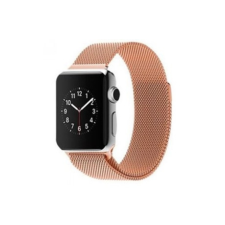 Mybandz APPLE WATCH UTÁNGYÁRTOTT MILÁNÓI FÉM ÓRASZÍJ /ROSEGOLD/ 38/40 MM APW381567