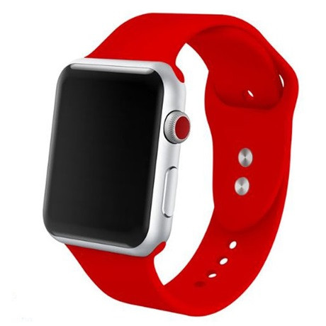 Mybandz APPLE WATCH UTÁNGYÁRTOTT SZILIKON ÓRASZÍJ /PIROS/ 38/40 MM APW381643