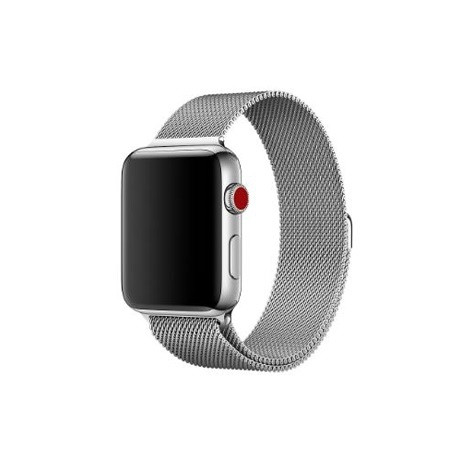 Mybandz APPLE WATCH UTÁNGYÁRTOTT MILÁNÓI FÉM ÓRASZÍJ /EZÜST/ 42/44 MM APW421426