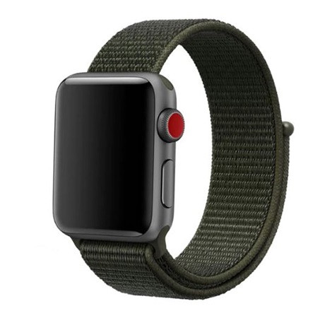 Mybandz APPLE WATCH UTÁNGYÁRTOTT RUGALMAS SZÖVET ÓRASZÍJ /KHAKI/ 42/44 MM APW422801