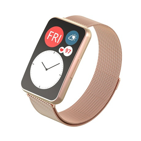 Mybandz MILÁNÓI FÉM SZÍJ - ROSEGOLD HWF-202