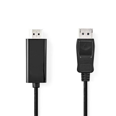 Nedis DISPLAYPORT - HDMI KÁBEL CCGL37100BK10