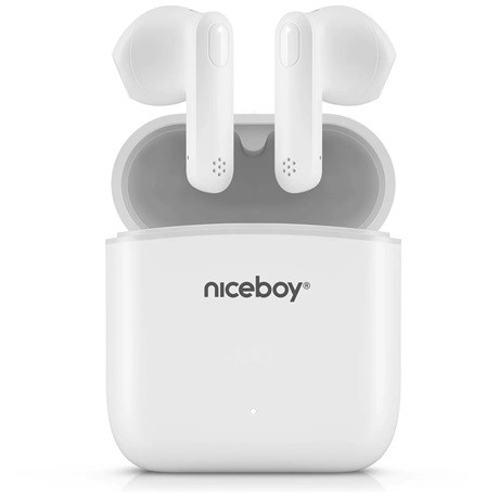 Niceboy BLUETOOTH FÜLHALLGATÓ NIC-HIVE-BEANS-WHITE