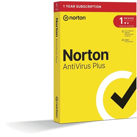 Norton ANTIVÍRUS SZOFTVER ANTIVIRUS PLUS HU 1 FELHASZNÁLÓ 12 HÓ