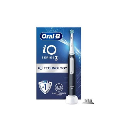 Oral-B ELEKTROMOS FOGKEFE IO3 MATT BLACK