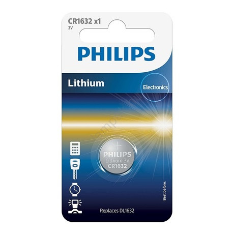 Philips GOMBELEM LÍTIUM 3.0V 1-BLISZTER CR1632/00B