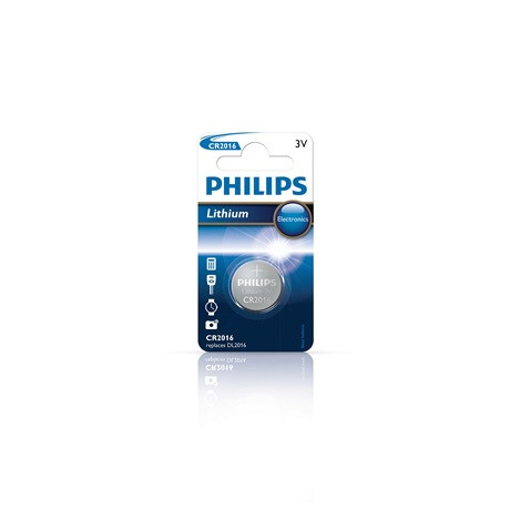 Philips GOMBELEM LÍTIUM 3.0V 1-BLISZTER (20.0 x 1.6) CR2016/01B