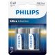 Philips ELEM ULTRA ALKALI C 2-BLISZTER LR14E2B/10