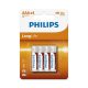 Philips ELEM LONGLIFE AAA 4-BLISZTER R03L4B/10