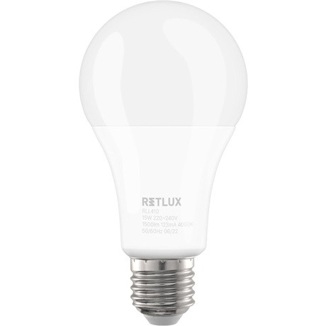 Retlux LED IZZÓ A65 E27 15W CW RLL 410