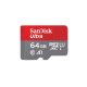 Sandisk MICROSD ULTRA ANDROID KÁRTYA 64GB, 140MB/s 215421