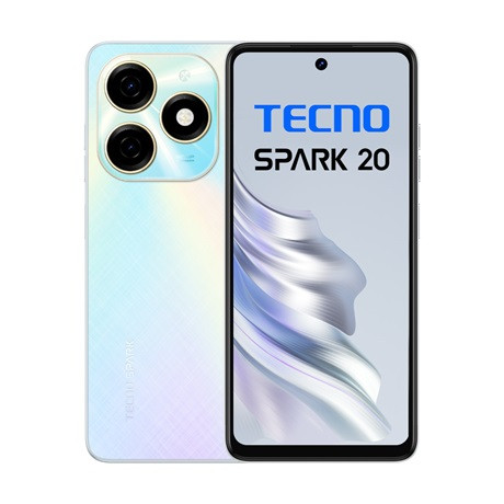 Tecno MOBILTELEFON SPARK 20 8/256 CYBER WHITE