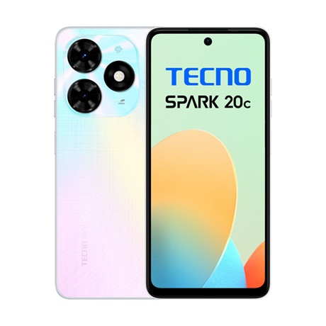 Tecno MOBILTELEFON SPARK 20C 4/128 MYSTERY WHITE