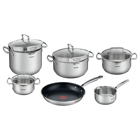 Tefal EDÉNYKÉSZLET 10 RÉSZES DUETTO+ G732SA55