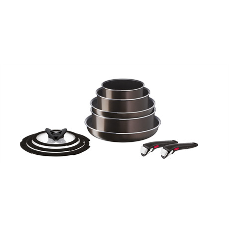 Tefal SERPENYŐ SZETT INGENIO 10 INTENSE BLACK L1509473