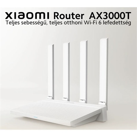 Xiaomi ROUTER ROUTER AX3000T EU (DVB4423GL)