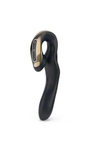 Zini Roae SE Three-way Pleasure Vibrator Black Gold